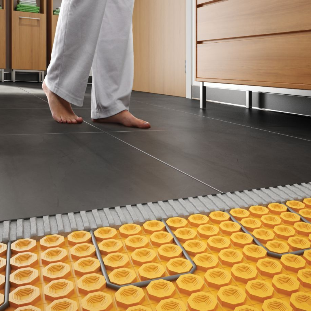 Membrane et planchers chauffants