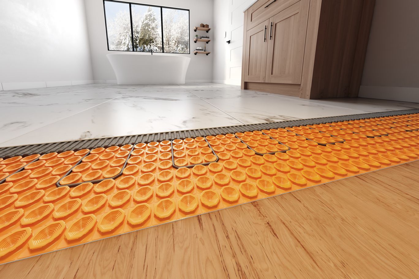 Schlüter DITRA-HEAT-PS Self-adhesive floor heating