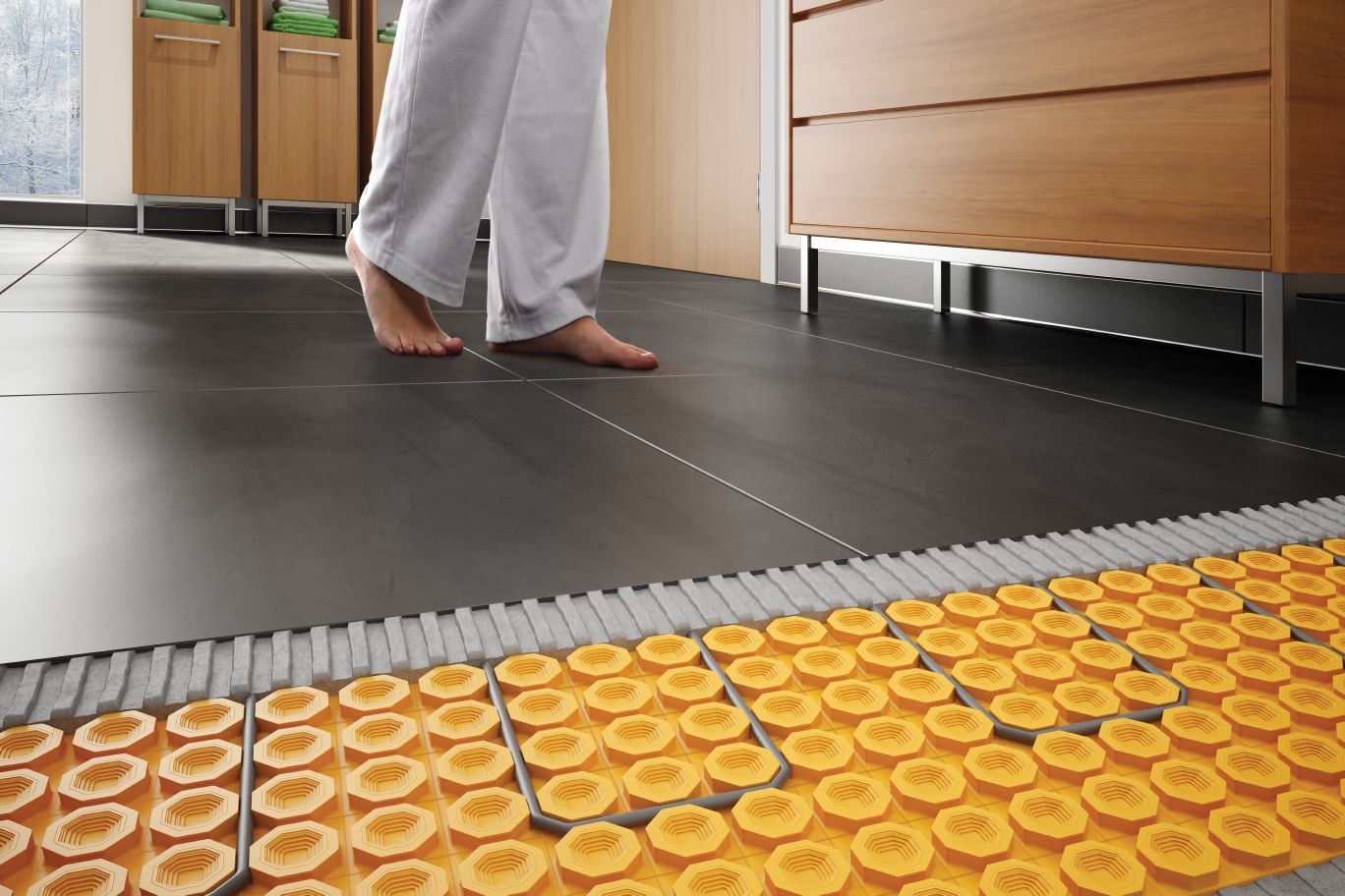 Schlüter - DITRA-HEAT-E-HK Cables for underfloor heating 240 volts