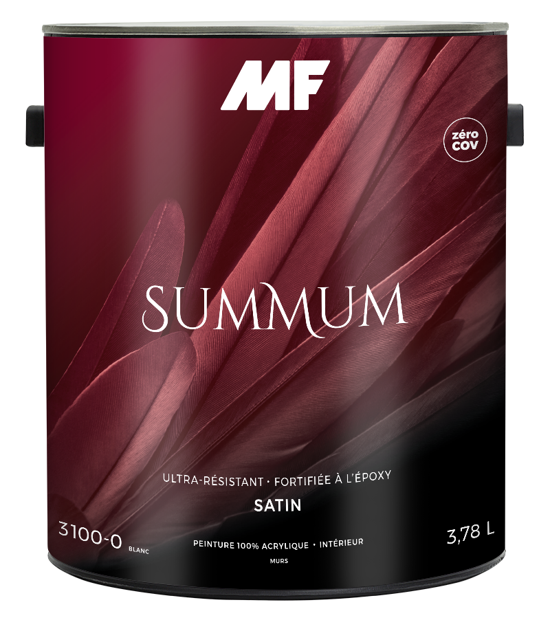 SUMMUM 100% acrylique fortifié à l'époxy int. Zéro COV