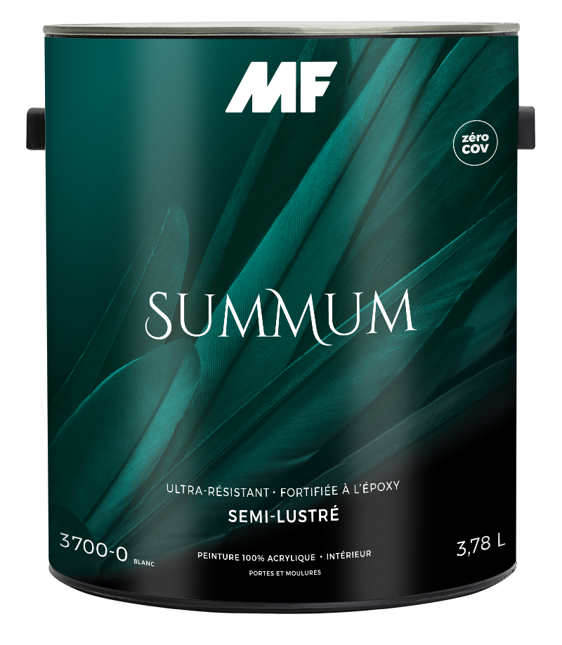 SUMMUM 100% acrylique fortifié à l'époxy int. Zéro COV