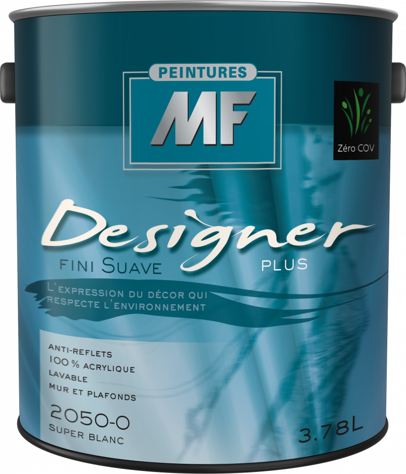 DESIGNER PLUS 100% acrylique Zéro COV int/ext