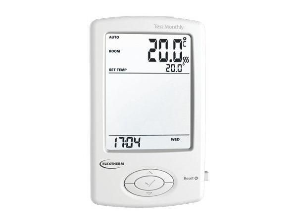 Flextherm - 120/240V programmable thermostat with GFCI