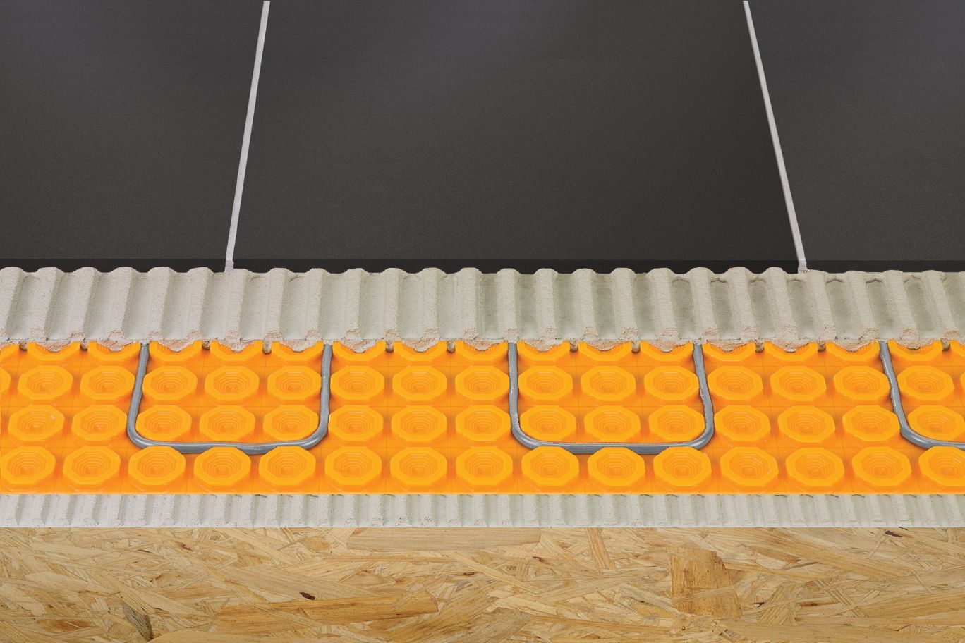 Schlüter DITRA-HEAT - Uncoupling membrane for underfloor heating